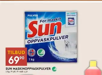 Coop Mega Sun maskinoppvask - pulver tilbud