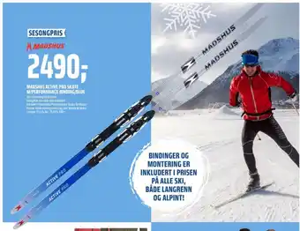 Coop Obs Madshus ski tilbud