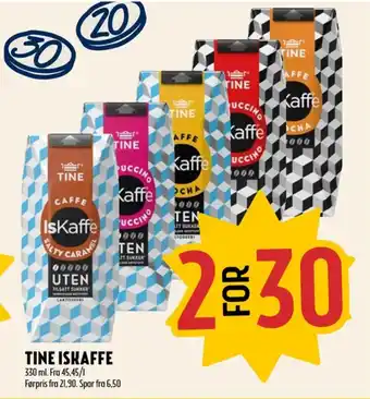 Coop Prix Tine iskaffe tilbud