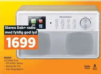 POWER RADIO ACORNETLW tilbud