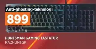 POWER HUNTSMAN GAMING TASTATUR RAZHUNTGK tilbud