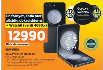 POWER SAMSUNG GALAZY Z FLIP5 5G 256 GB SMF731BZAGEUB tilbud
