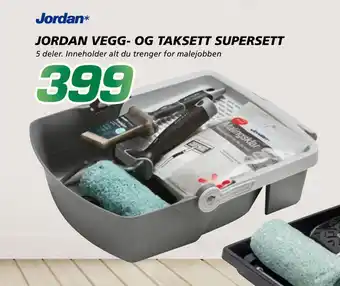 Coop Byggmix Jordan vegg- og taksett supersett tilbud