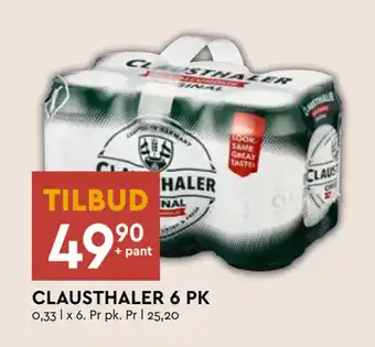 Coop Mega Clausthaler 6 pk tilbud