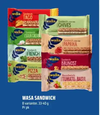 Coop Obs Wasa sandwich tilbud