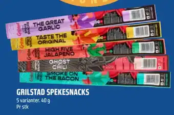 Coop Obs Grilstad spekesnacks tilbud