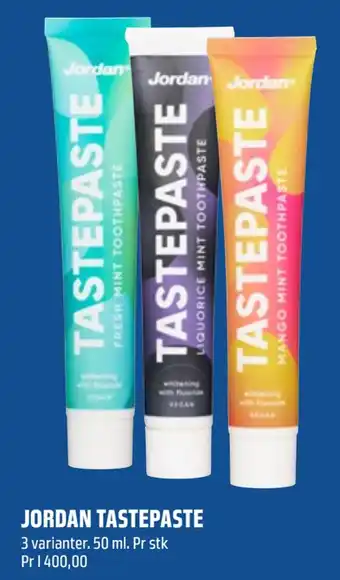 Coop Obs Jordan tastepaste tilbud