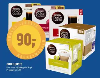 Coop Obs Dolce gusto tilbud