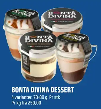 Coop Obs Bonta divina dessert tilbud
