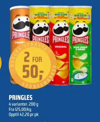 Coop Obs Pringles tilbud