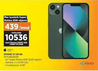 POWER Iphone 13 128 gb tilbud