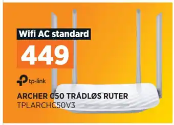 POWER Archer c50 trådløs ruter tilbud
