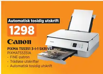 POWER Pixma ts5351 3-i-1 skriver tilbud