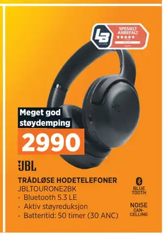POWER Trådløse hodetelefoner tilbud