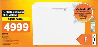 POWER Fryseboks tilbud