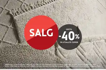 Bohus Gloria teppe tilbud