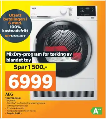 POWER Tørketrommel tilbud