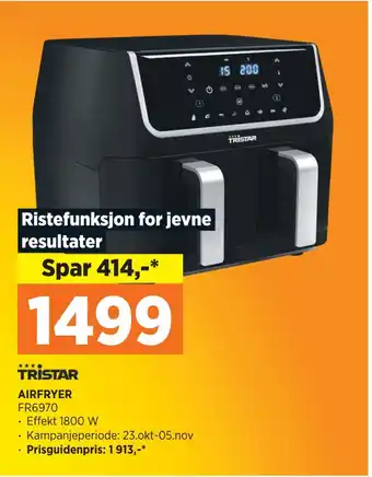 POWER Airfryer tilbud