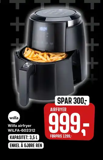 Skousen Wilfa airfryer wilfa-602312 tilbud