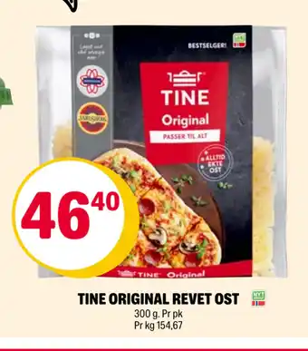 Coop Extra Tine original revet ost tilbud