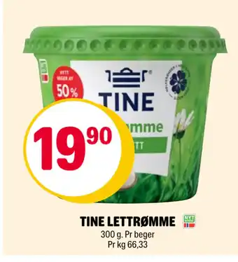 Coop Extra Tine lettrømme tilbud