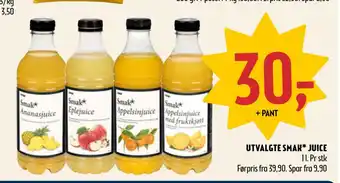 Coop Prix Utvalgte smak* juice tilbud