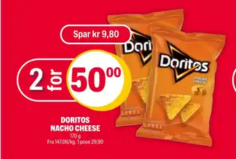 Coop Extra Doritos nacho cheese tilbud