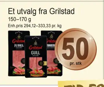 Joker Et utvalg fra grilstad tilbud