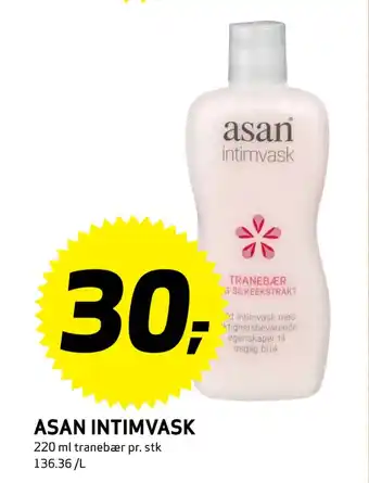 Bunnpris Asan intimvask tilbud