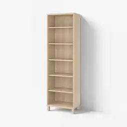 IKEA Bestå skap, hvitbeiset eikemønster, 60x40x202 cm tilbud