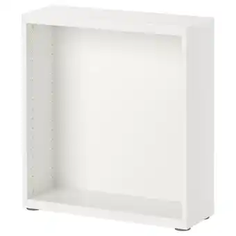 IKEA Bestå stamme, hvit, 60x20x64 cm tilbud