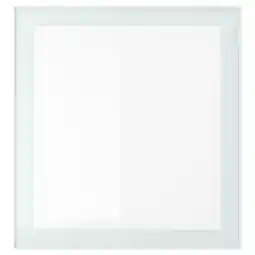 IKEA Bestå tv-løsning med vitrinedører, hvit glassvik/bergsviken beige, 300x42x211 cm tilbud