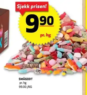 Bunnpris Ukjent smågodt tilbud