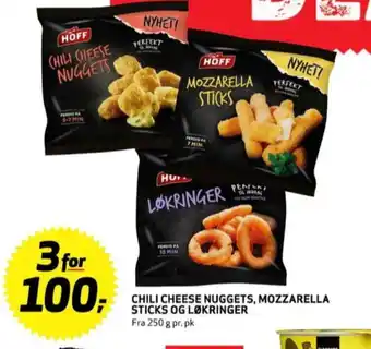 Bunnpris Hoff mozzerellasticks tilbud
