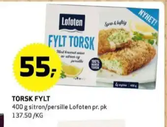 Bunnpris Lofoten fiskeretter tilbud