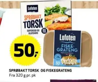 Bunnpris Lofoten ferdigretter tilbud