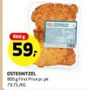 Bunnpris First price snitzel tilbud