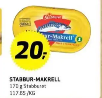Bunnpris Stabburet makrell tilbud