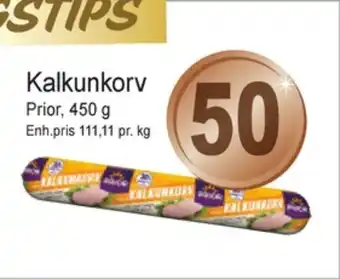 Joker Prior kalkunkorv tilbud