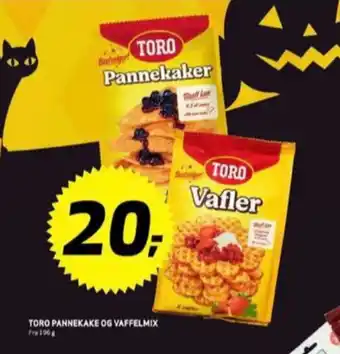 Bunnpris Toro pannekakemix tilbud