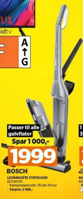 POWER Bosch støvsuger tilbud