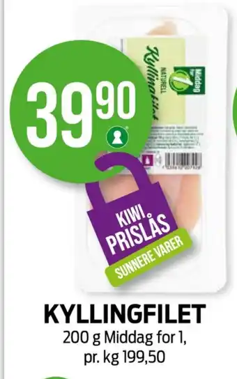 Kiwi Prior kyllingfilet tilbud