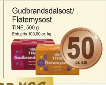 Joker Tine gudbrandsdalsost tilbud