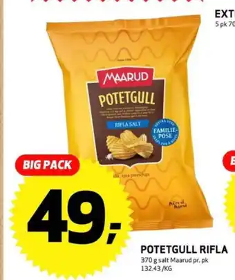 Bunnpris Maarud chips tilbud