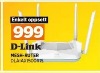 POWER D-link router tilbud