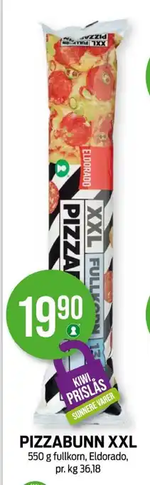 Kiwi Eldorado pizzabunn tilbud