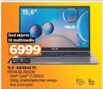 POWER Asus bærbar pc tilbud