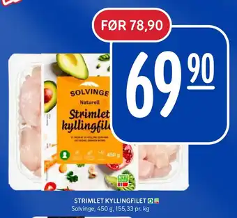 Rema 1000 Strimlet kyllingfilet tilbud