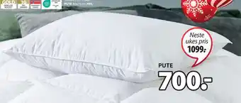 JYSK Pute tilbud