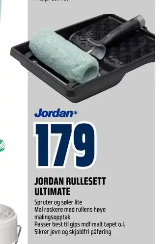 Obs Bygg Jordan rullesett ultimate tilbud